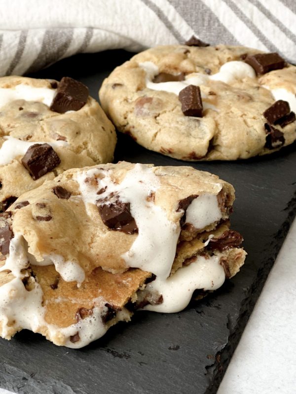 gluten free s'mores chocolate chip cookie recipe