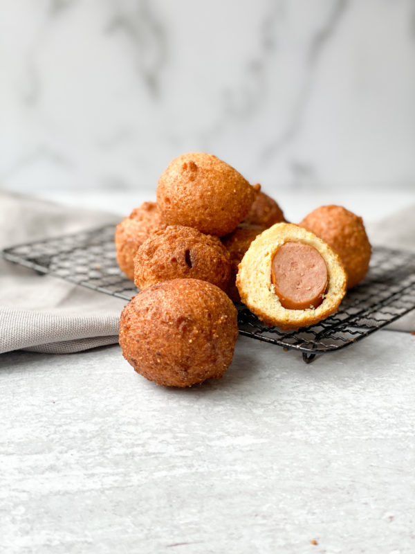 Gluten Free Corn Dog Bites