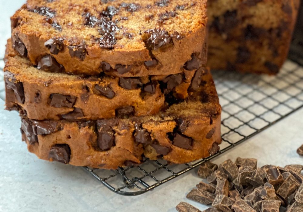 Gluten Free Chocolate Chip Banana Bread